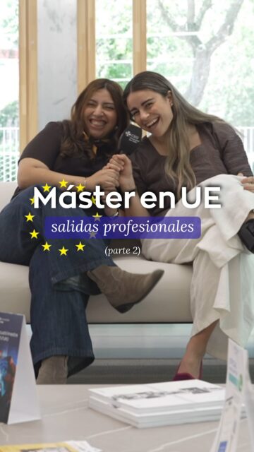 🖊️¿Todavía no sabes por qué el Máster en UE del CEU merece la pena?
👉Pues atent@ a lo que nos cuentan Mafalda y Milena, dos alumni, que disfrutan ahora de las prácticas a las que accedieron gracias a este máster.