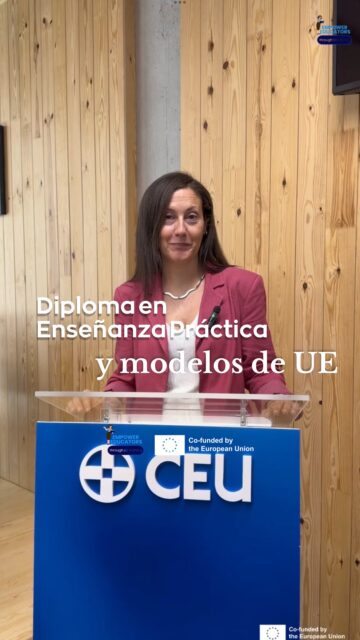 Conoce más sobre nuestro Diploma de Enseñanza Práctica y Modelos de la Unión Europea. 

Si eres docente en la Comunidad de Madrid y estás interesado, escríbenos a proyectoseuropeos@ceu.es 

🔗 Link en Bio 

#EmpowerEducators