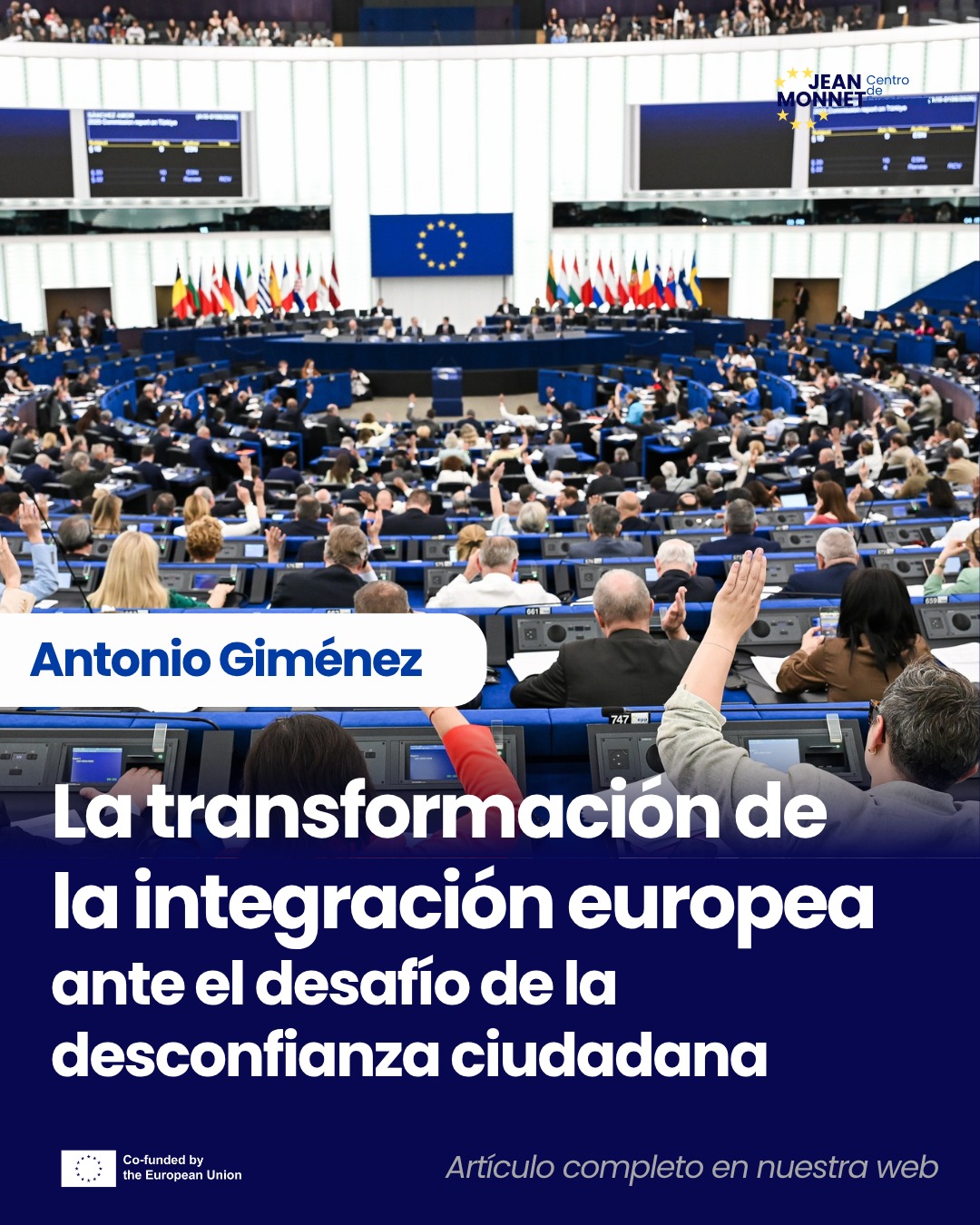 📖 La transformación de la integración europea ante el desafío de la desconfianza ciudadana
📚 Antonio Giménez traza la evolución del proceso de integración europea desde un modelo concebido para favorecer la convergencia, la cohesión y el desarrollo compartido, hacia otro definido por la expansión regulatoria, la tecnificación de la gobernanza y la creciente complejidad institucional. A partir de este recorrido, el artículo explora cómo este desplazamiento ha contribuido a ensanchar la distancia entre las instituciones europeas y la ciudadanía, poniendo en el centro del debate la legitimidad democrática, la responsabilidad política y la confianza como pilares del proyecto europeo.
“Esta lógica produce un efecto político de gran alcance pues la complejidad institucional de la Unión distribuye el poder entre múltiples órganos y procedimientos hasta hacer cada vez más difícil, para el europeo, distinguir quién gobierna y quién debe responder por lo decidido”.
🔗 Link en Bio
#EUChallenges